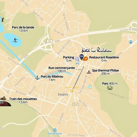 Le Richelieu Hotel Saujon