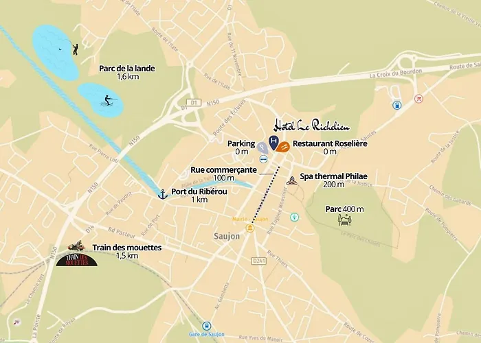 Logis Le Richelieu - Royan Atlantique ホテル ソジョン